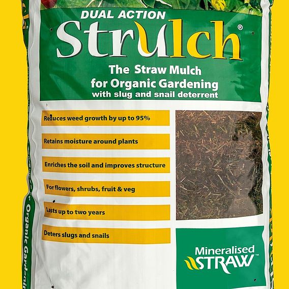 Strulch Mineralised Straw  Garden Mulch